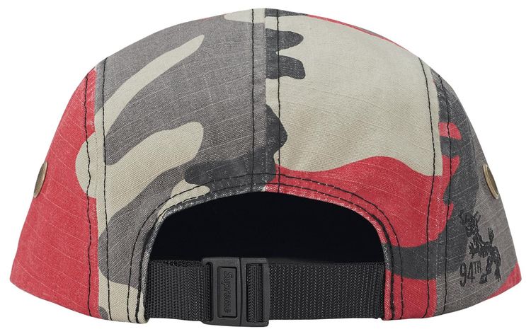 Supreme Military Camp Cap Red Camo