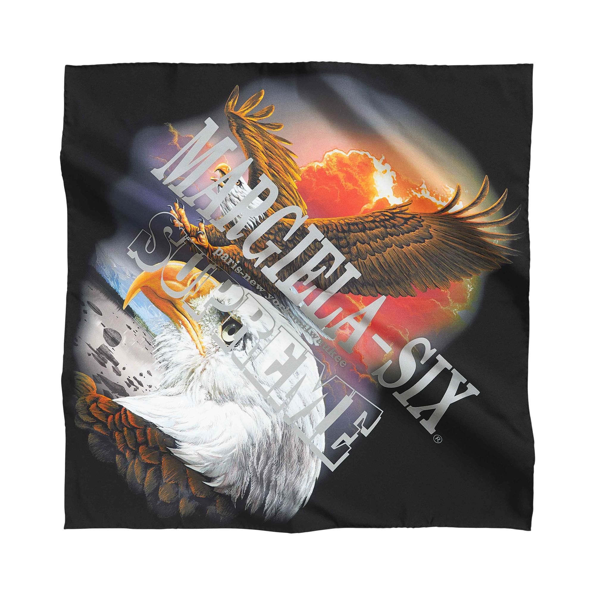 Buy Supreme x MM6 Maison Margiela Eagle Silk Scarf 'Multicolor