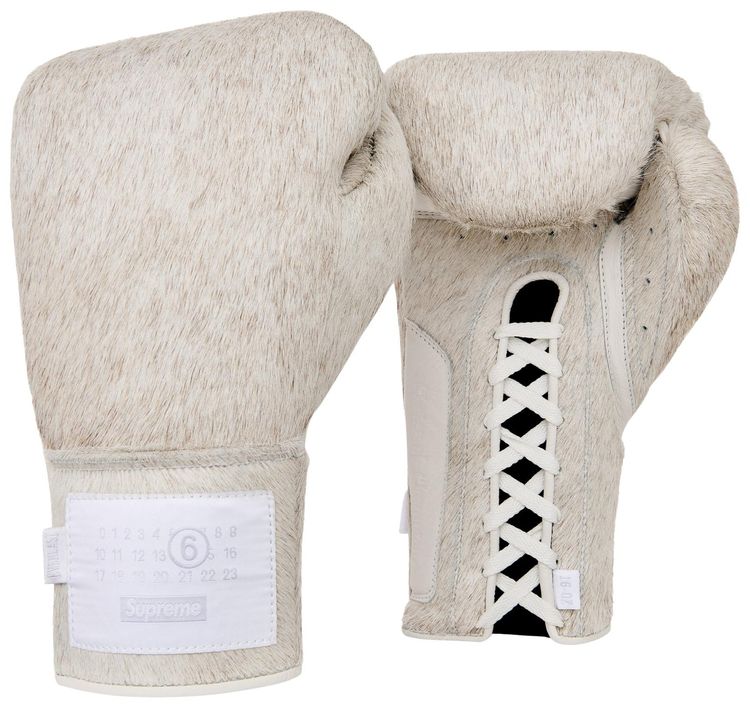 Supreme x MM6 Maison MargielaEverlast 1910 Pro Boxing Glove Set Of 2 Grey