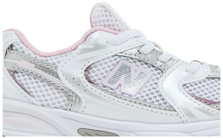 New Balance 530 Bungee Toddler White Mid Century Pink