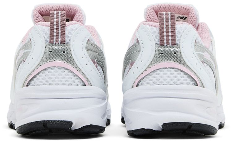 New Balance 530 Bungee Toddler White Mid Century Pink