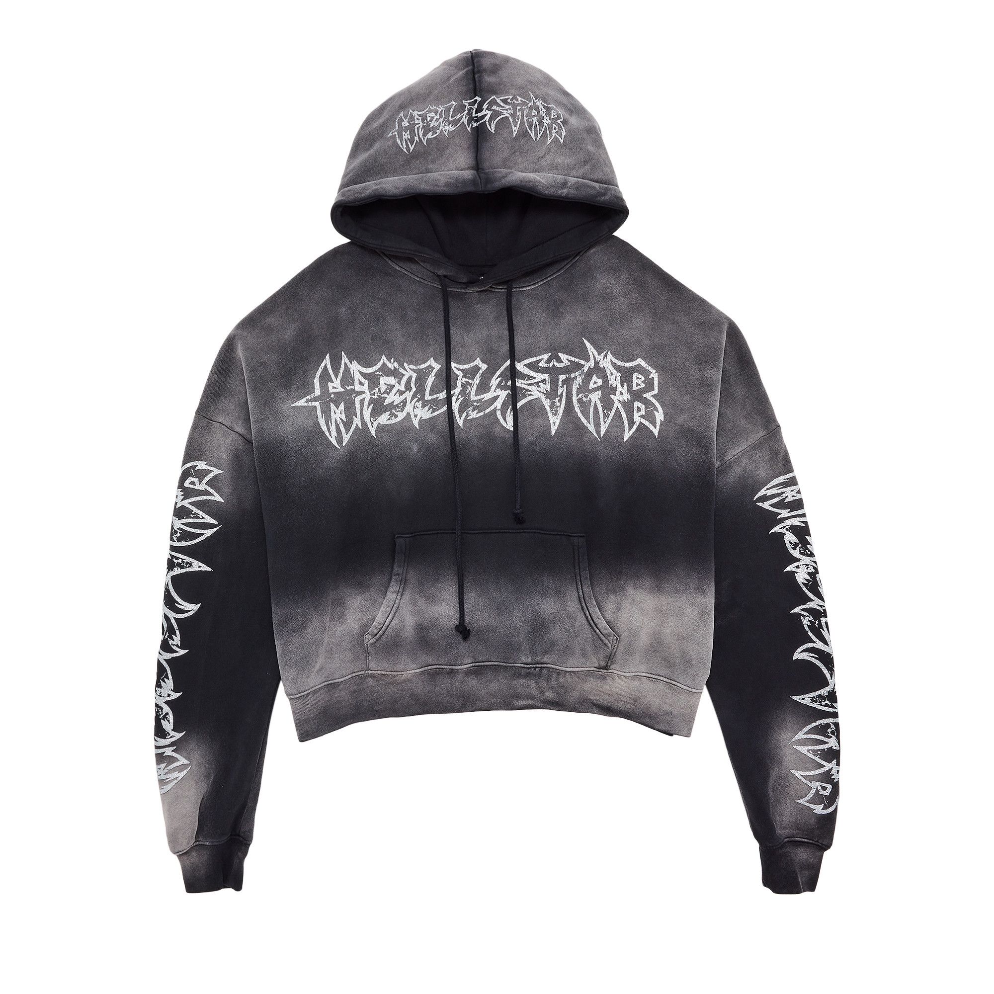 Buy Hellstar Stars Shine Graffiti Hoodie 'Black' - HSSS26HO6 BLK