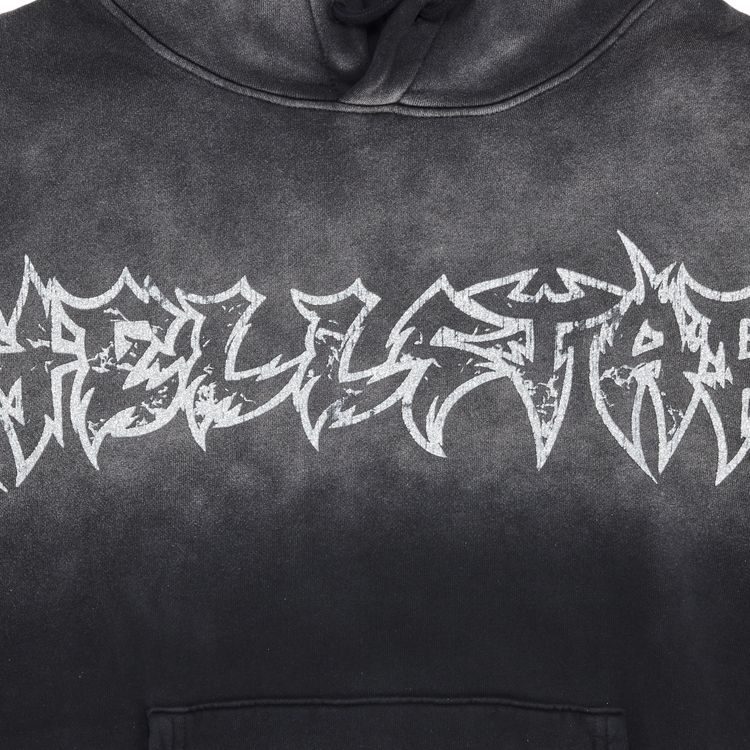 Hellstar Stars Shine Graffiti Hoodie Black
