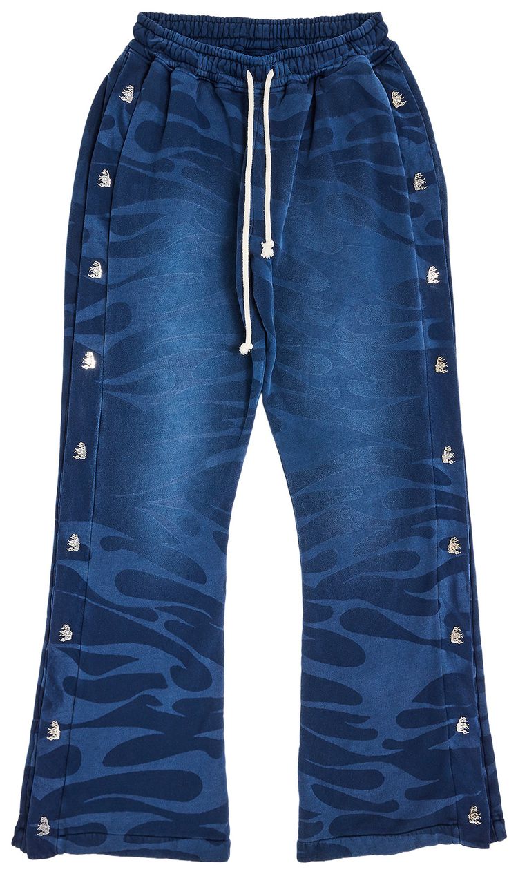 Hellstar SNAP Sweatpants W Flame Blue