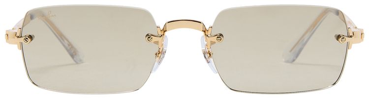 Ray Ban x AAP Rocky Wired Metals Gradient Brown