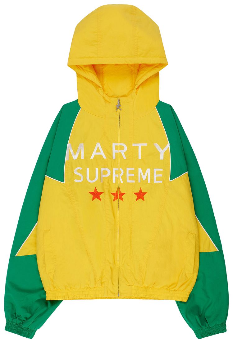 Nahmias x Marty Supreme Brazil Jacket YellowGreen