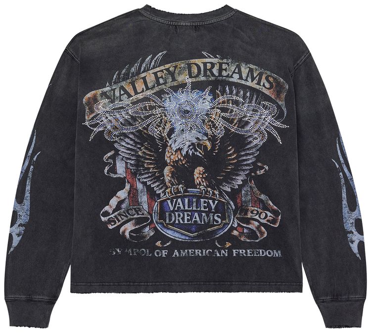 Vale Forever Valley Bling Long Sleeve Black