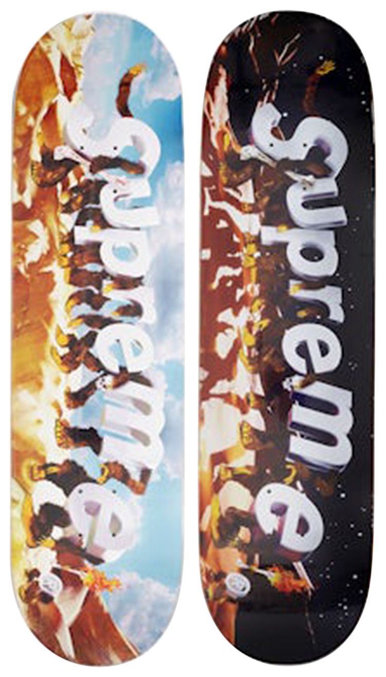 Supreme Apes Skateboard Deck Set DayNight
