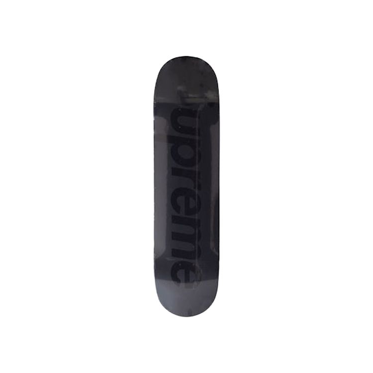 Buy Supreme Tonal Box Logo Skateboard Deck 'Black' - 00052 10048STBLSD ...