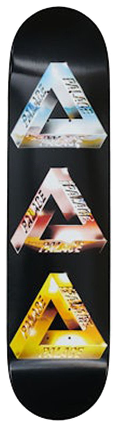 Palace Chrome Tri Ferg 2 81 Skateboard Deck Black