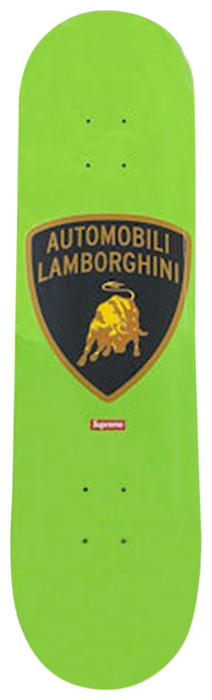Supreme x Automobili Lamborghini Skateboard Deck Lime