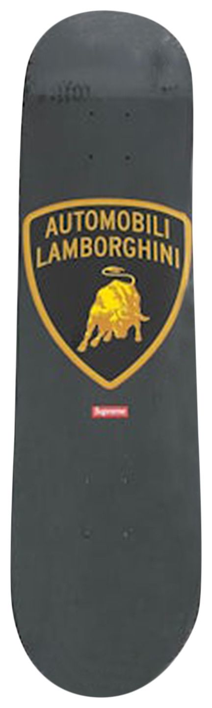 Supreme x Automobili Lamborghini Skateboard Deck Black