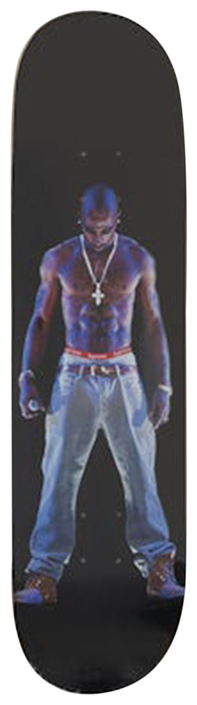Supreme Tupac Hologram Skateboard Deck Black