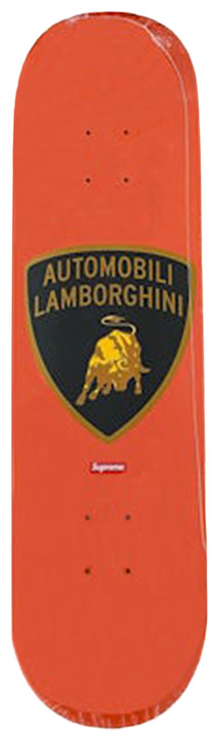 Supreme x Automobili Lamborghini Skateboard Deck Orange