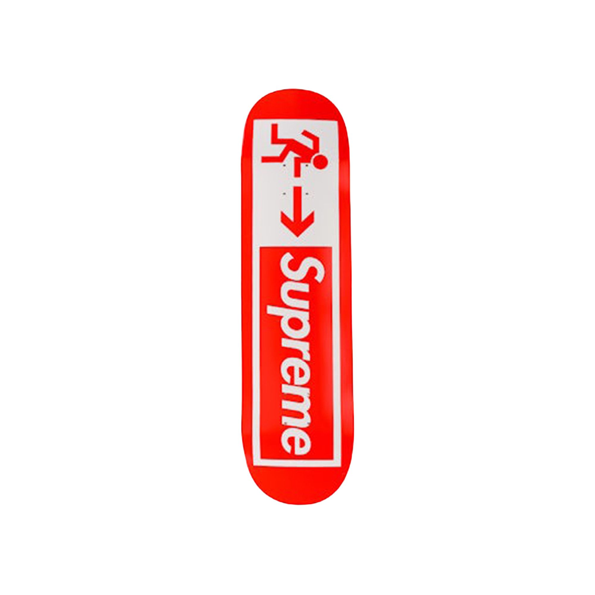 Buy Supreme Exit Skateboard Deck 'Red' - 00052 10048SESDR RED | GOAT
