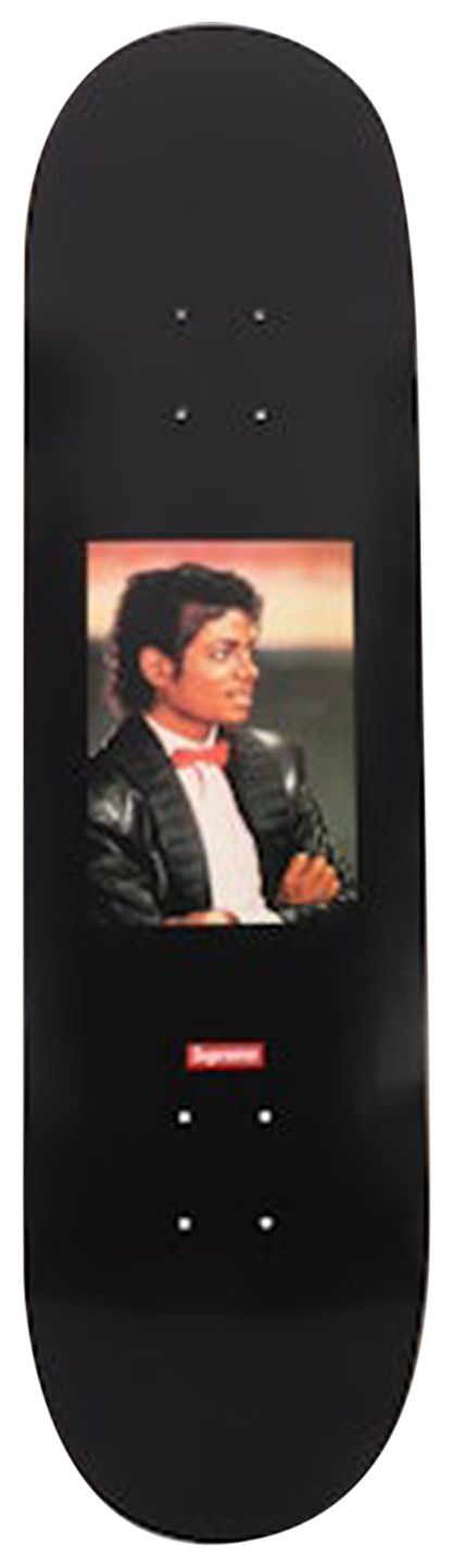Supreme Michael Jackson Skateboard Deck Black