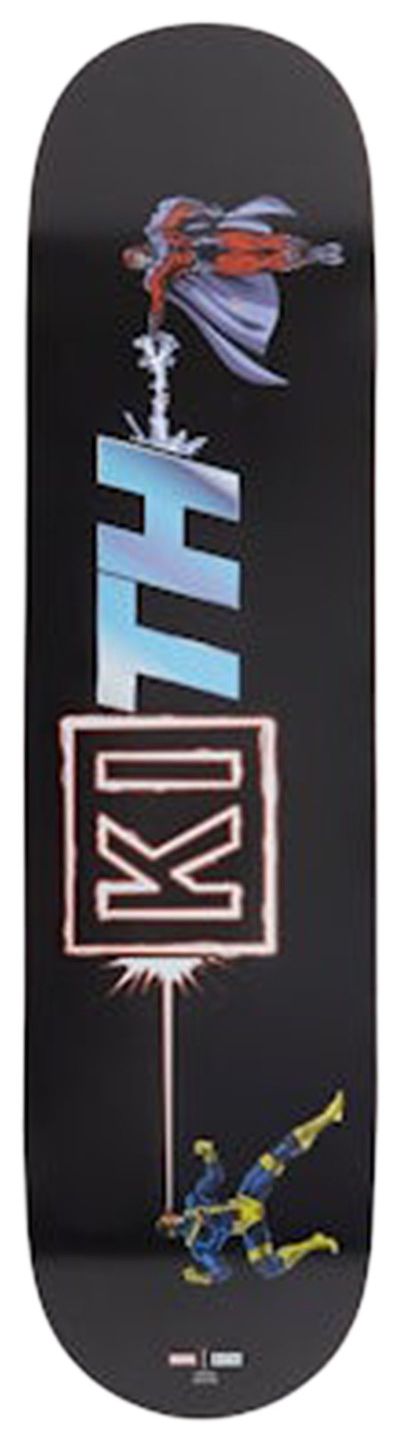 Kith x Marvel X Men Deck Skateboard Deck Black