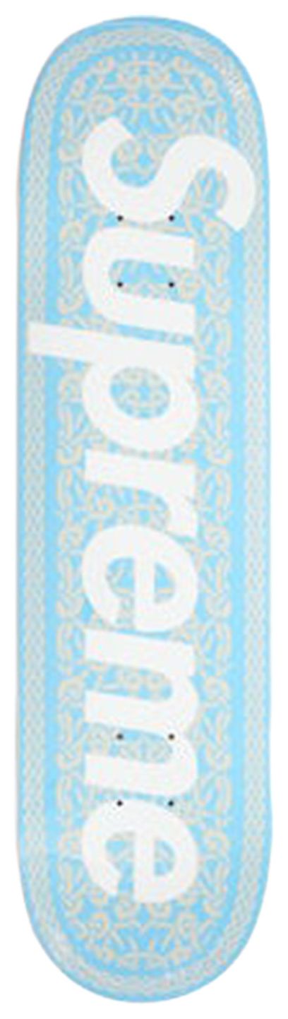 Supreme Celtic Knot Skateboard Deck Blue