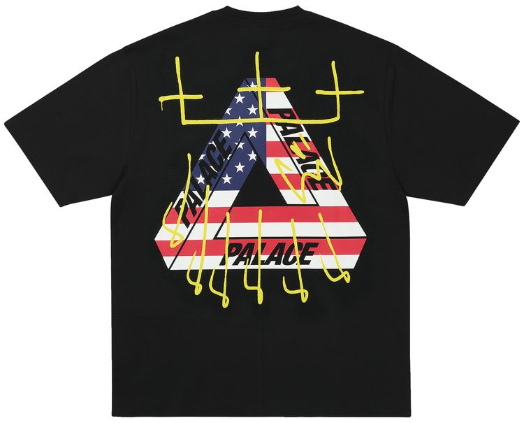 Palace King Tri T Shirt Black