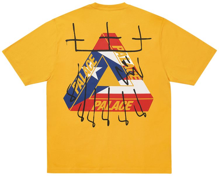 Palace King Tri T Shirt Sunny Yellow