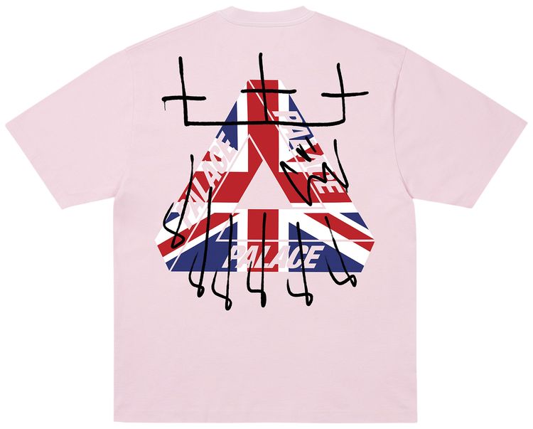 Palace King Tri T Shirt Sweet Pink