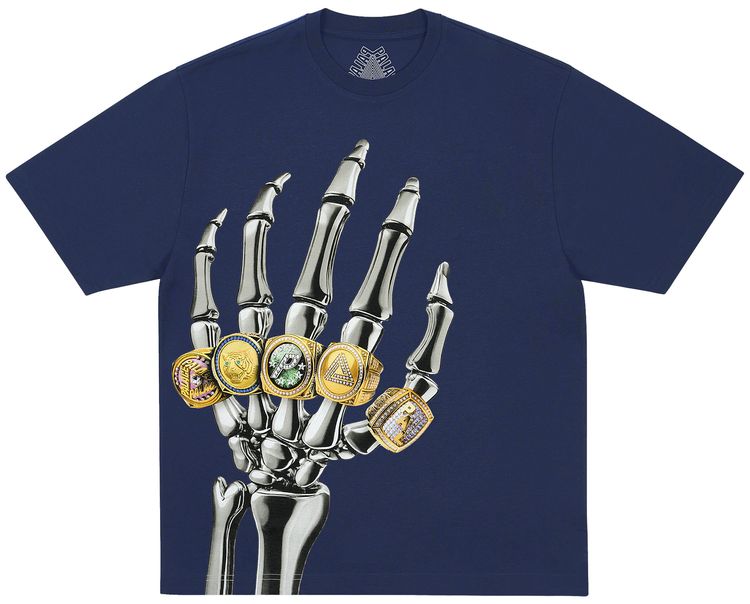 Palace Mechanical Champion T Shirt Navy