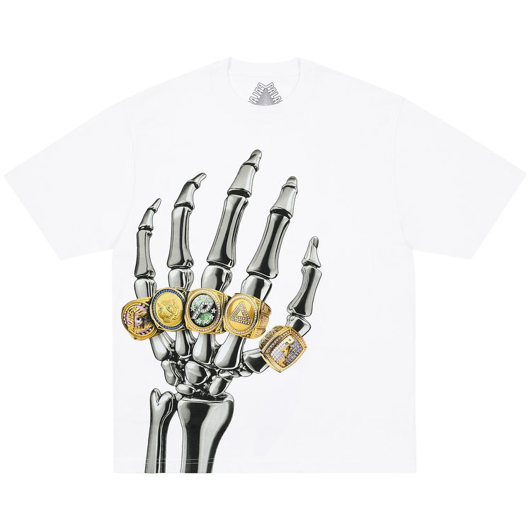 Palace Mechanical Champion T Shirt White