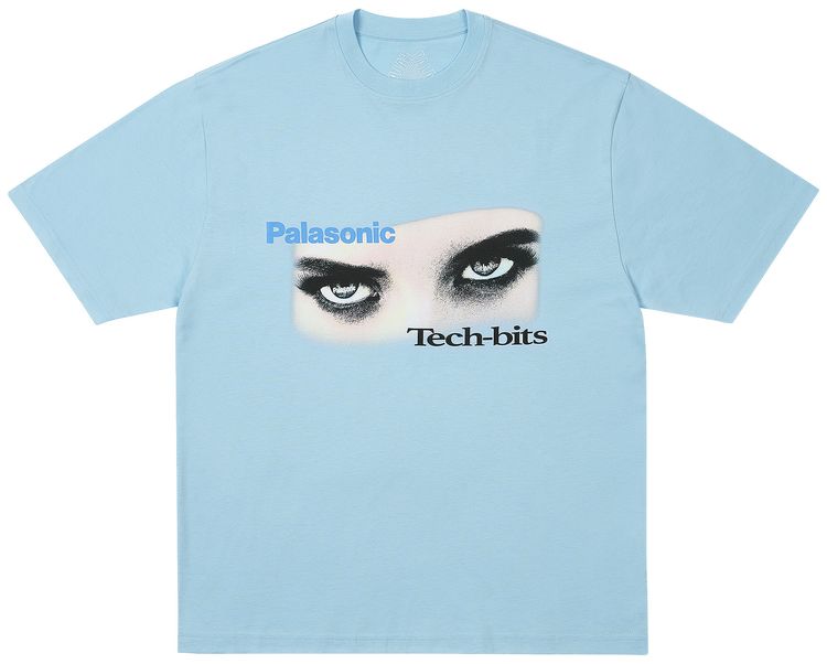 Palace Viewfinder T Shirt Skyline Blue