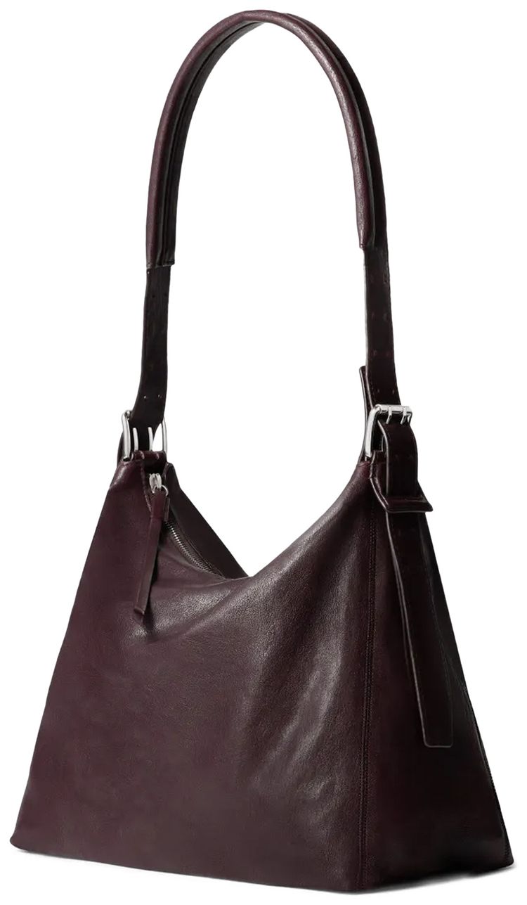 Lemaire Small Belted Hobo Bag Chianti
