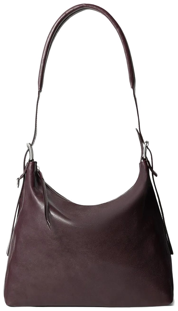 Lemaire Small Belted Hobo Bag Chianti