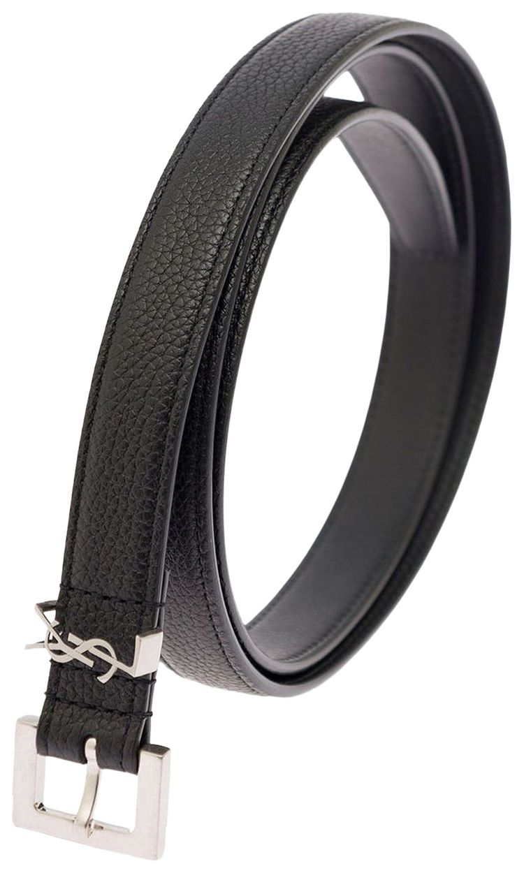 Saint Laurent YSL Cintura Belt Nero