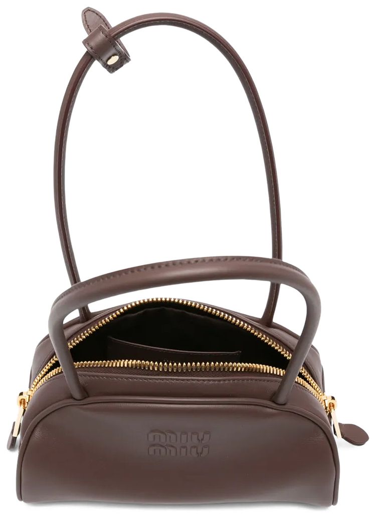 Miu Miu Bauletto Leather Bag Radica