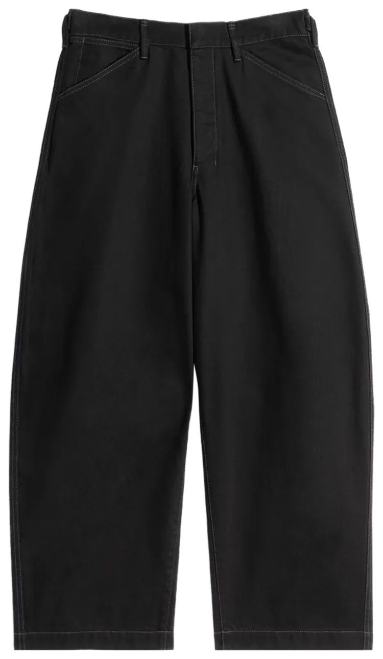 Lemaire Maxi Workwear Pants Black