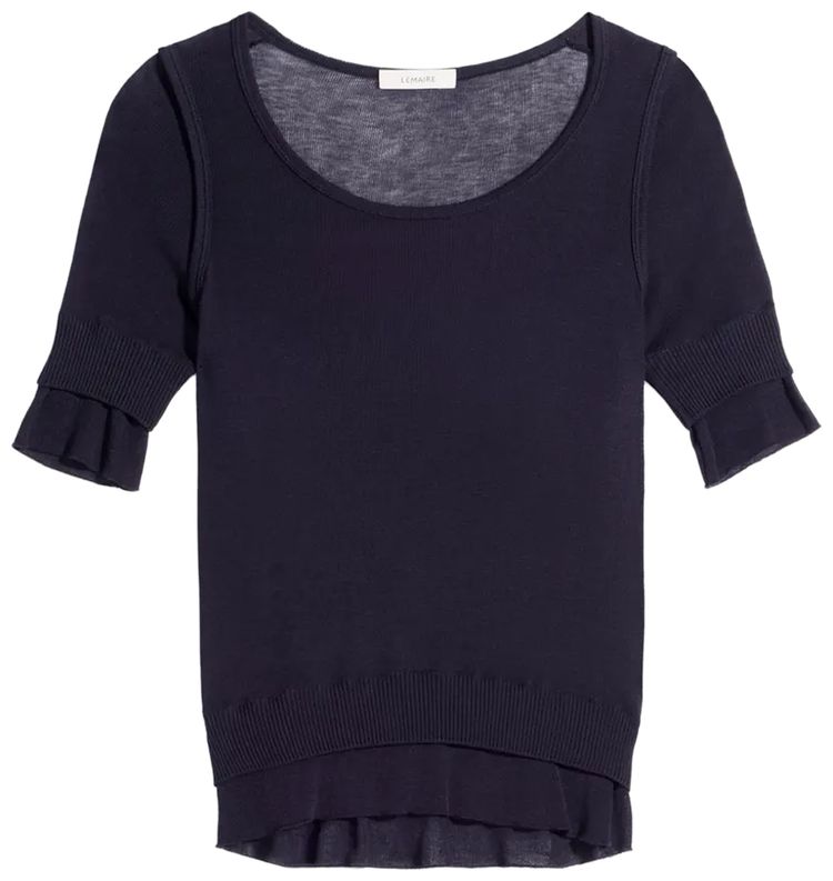 Lemaire Seamless Trompe Loeil Top Midnight