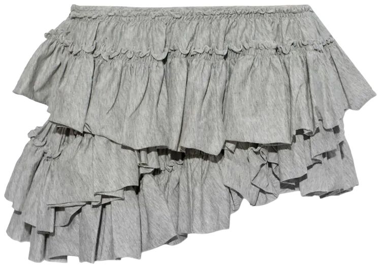 Dries Van Noten Extra Jersey Shorts Grey Melange