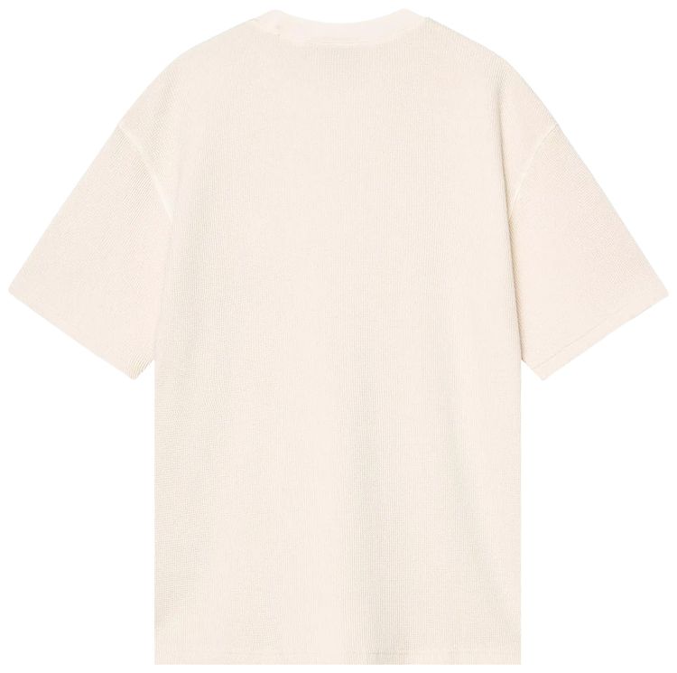 Carhartt WIP Short Sleeve Nelson Waffle T Shirt Natural