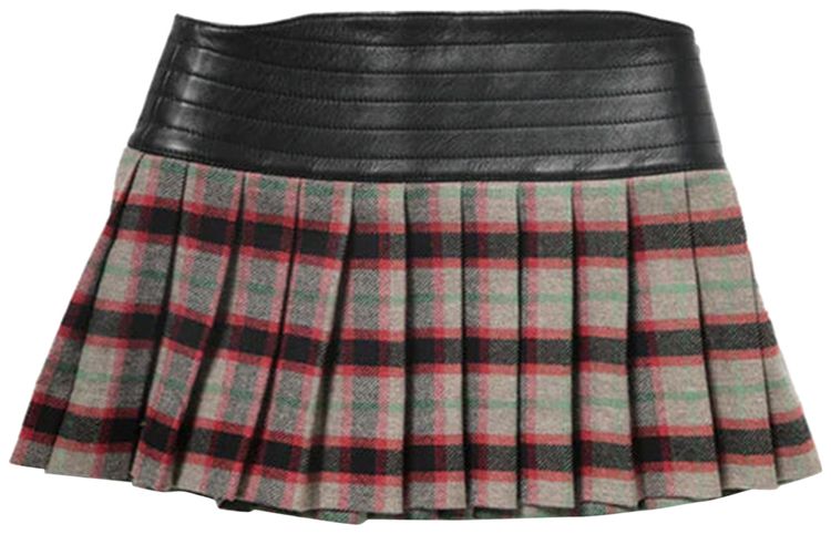 Enfants Riches Deprimes Dog In Restraint Skirt BlackWhiteMulticolor