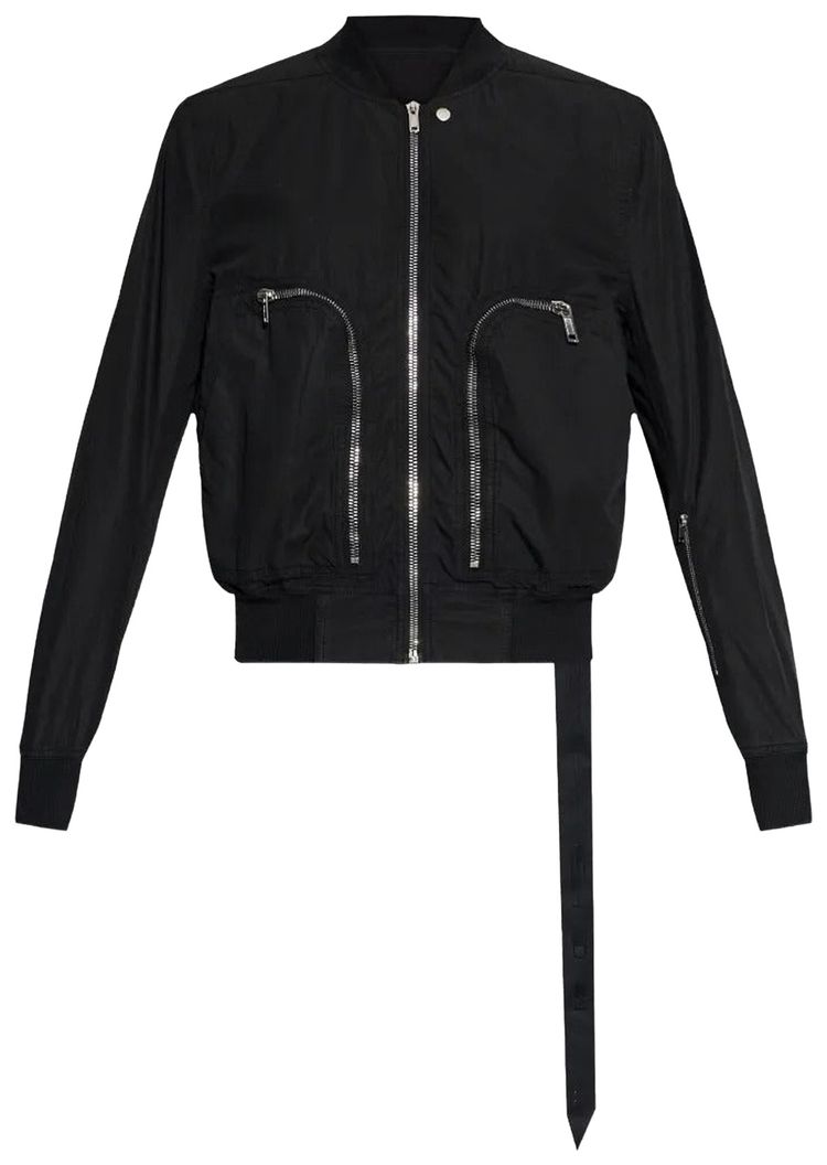 Rick Owens DRKSHDW Bauhaus Flight Bomber Black