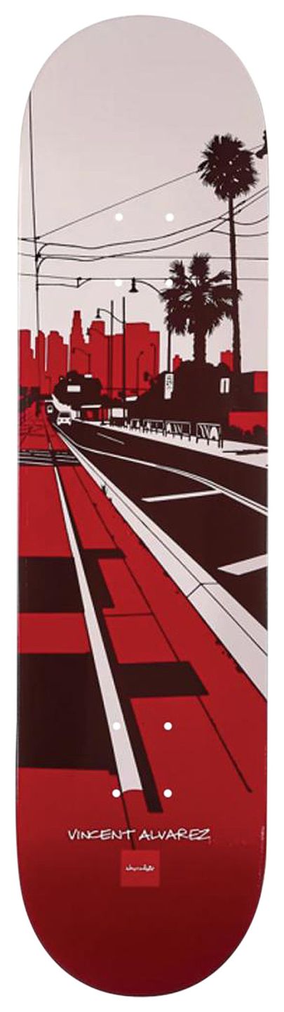 Chocolate Skateboards City Series Skateboard Deck Vincent Alvarez
