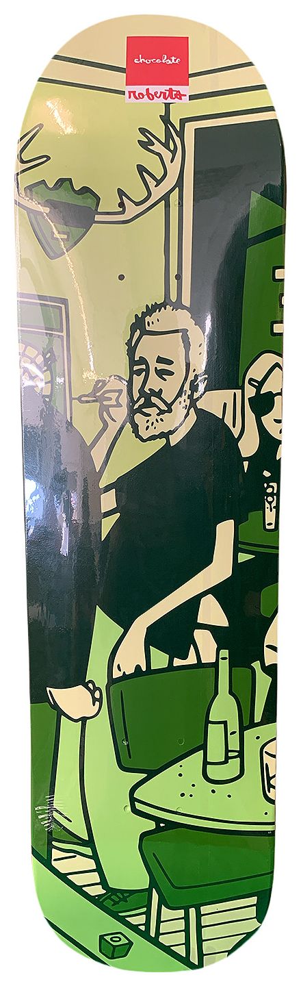 Chocolate Skateboards Bar Series Skateboard Deck Chris Roberts