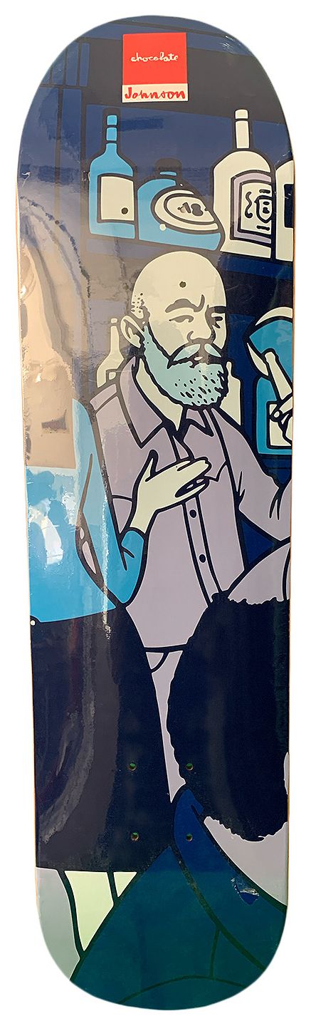 Chocolate Skateboards Bar Series Skateboard Deck Marc Johnson