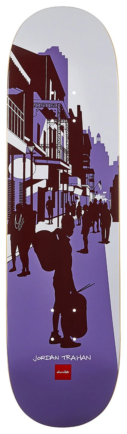 Chocolate Skateboards City Series Skateboard Deck Jordan Trahan