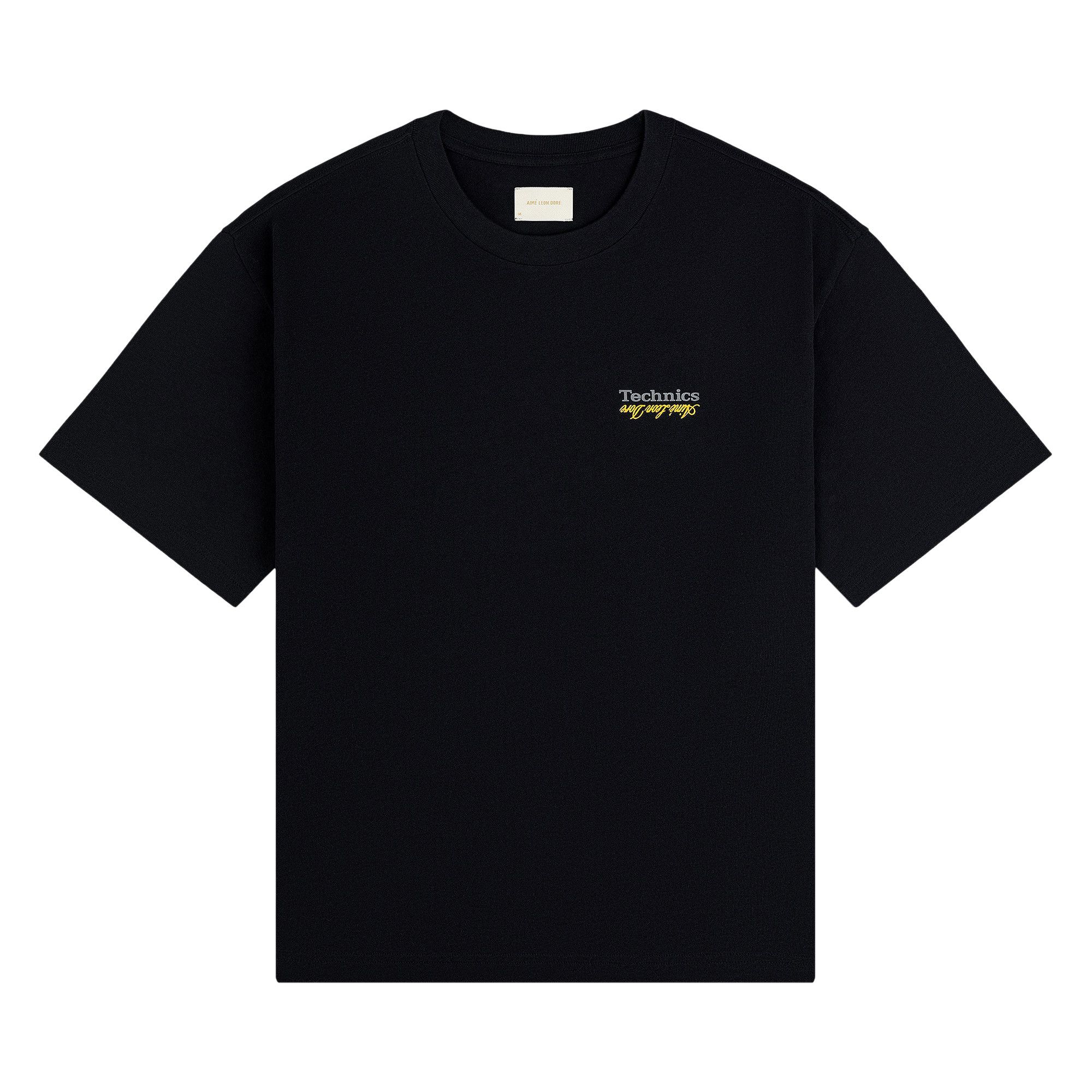 Buy Aimé Leon Dore Technics Logo Tee 'Jet Black' - SS26CT096 JET
