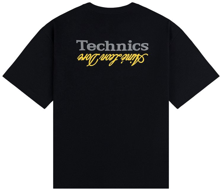 Aime Leon Dore Technics Logo Tee Jet Black