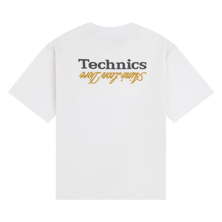 Aime Leon Dore Technics Logo Tee Bright White