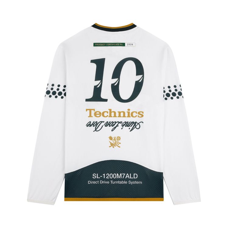 Aime Leon Dore Technics Jersey Bright White
