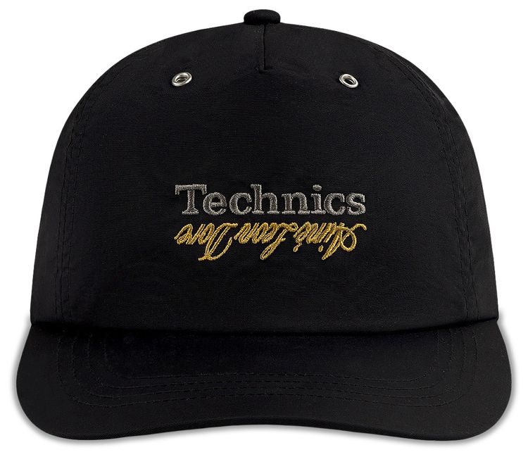Aime Leon Dore Technics Nylon Logo Hat Jet Black