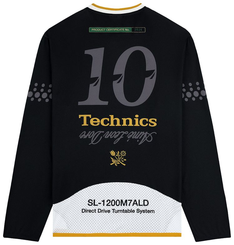 Aime Leon Dore Technics Jersey Jet Black
