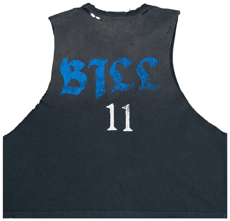 Paly Hollywood Thriller Night Cut Off T Shirt Black