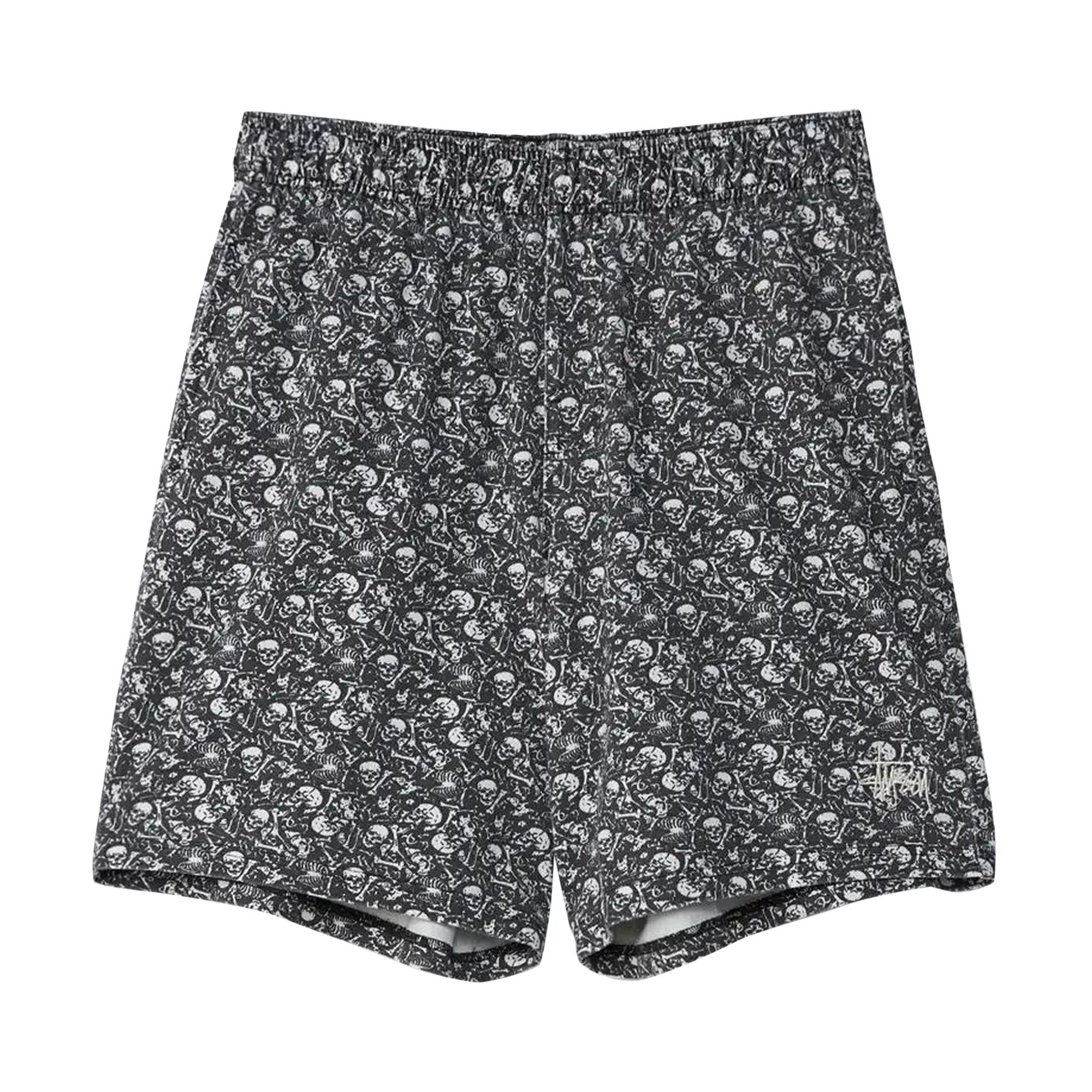 Buy Stussy Jersey Shorts 'Bones' - 112334U BONE | GOAT CA